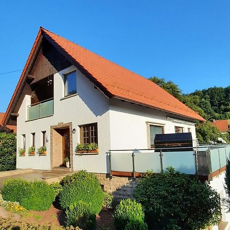 Ferienwohnung Am Rennsteig Bei Eisenach - Ilona Schmidt Wolfsburg-Unkeroda Buitenkant foto