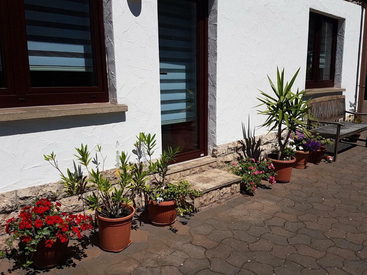 Ferienwohnung Am Rennsteig Bei Eisenach - Ilona Schmidt Wolfsburg-Unkeroda Buitenkant foto