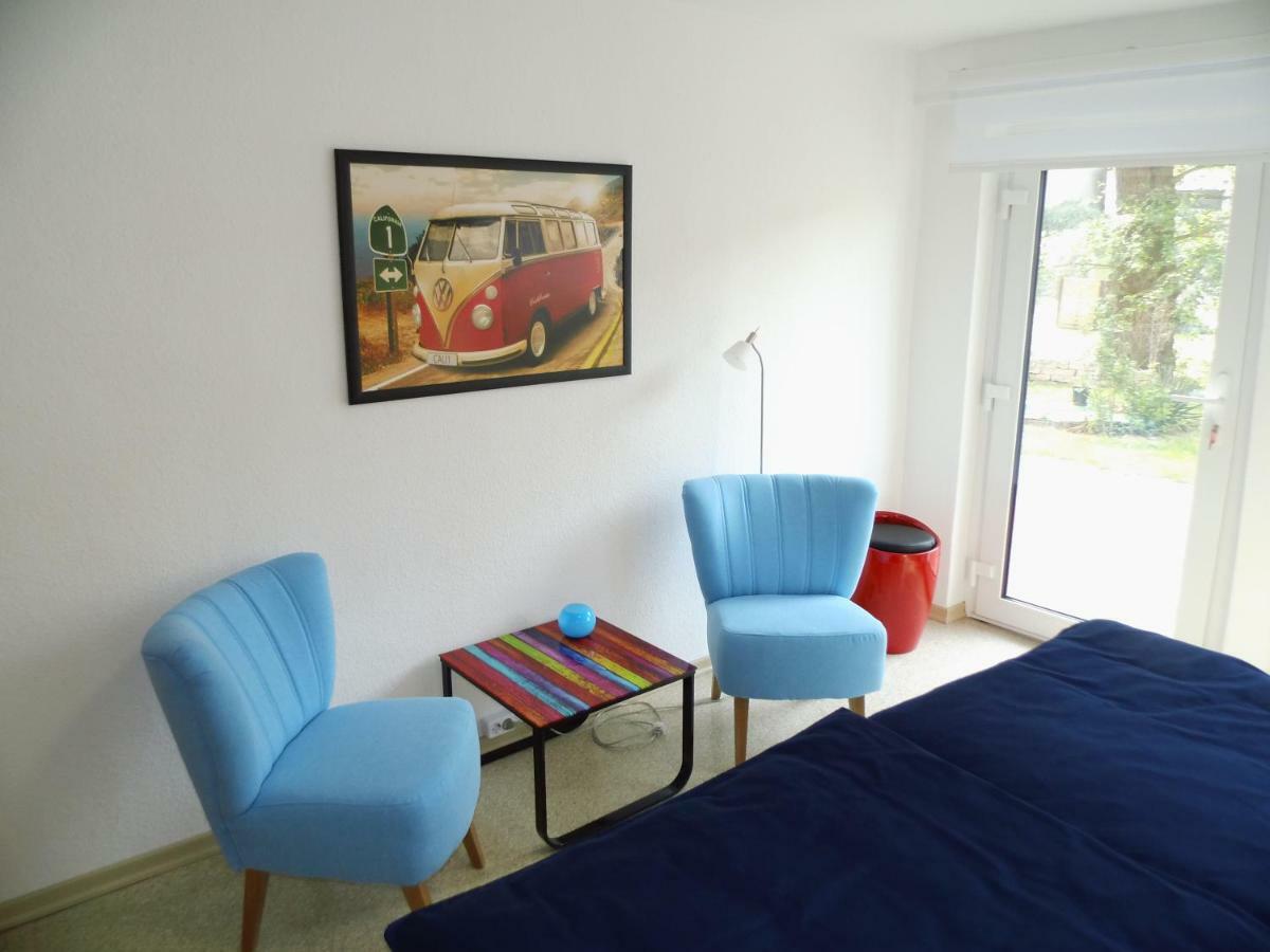 Ferienwohnung Am Rennsteig Bei Eisenach - Ilona Schmidt Wolfsburg-Unkeroda Buitenkant foto